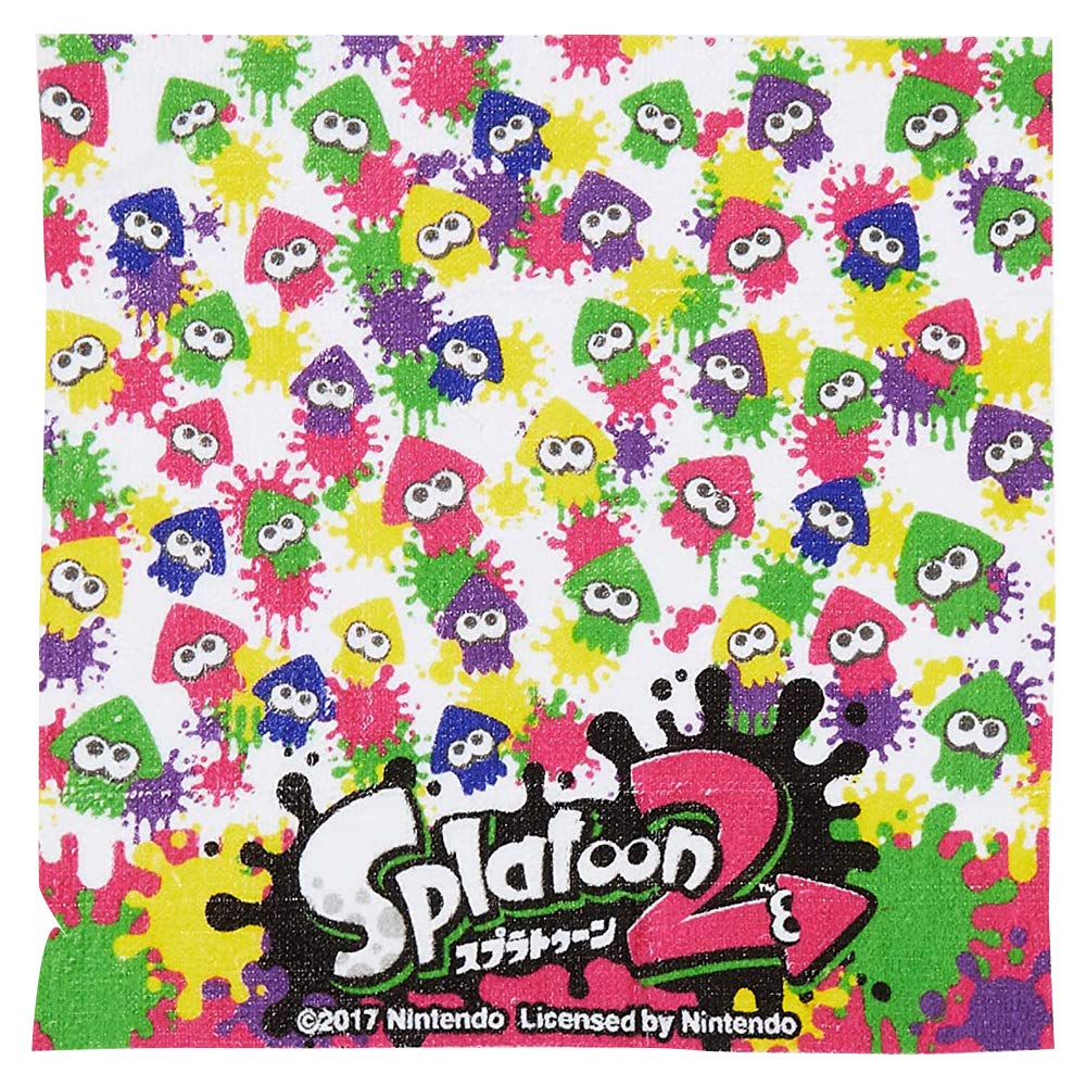 SKATER Splatoon 2 Hand Towel With Case- Japan Figure Store - #1 Bring To You The Best Japanese Goods