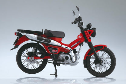 Honda CT125 Hunter Cub Glowing Red 1/12 Bike - Qingdao Cultural Textbook Society (Aoshima)- Japan Figure Store - #1 Bring To You The Best Japanese Goods