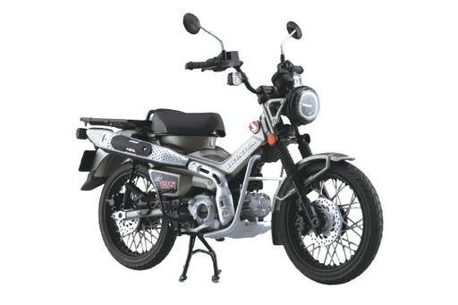 Honda CT125 1/12 Bike Aoshima Matte Armored Silver Metallic- Japan Figure Store - #1 Bring To You The Best Japanese Goods