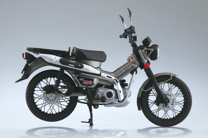 Honda CT125 1/12 Bike Aoshima Matte Armored Silver Metallic- Japan Figure Store - #1 Bring To You The Best Japanese Goods