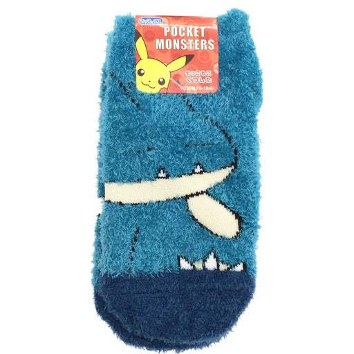 Pokemon Center Original Fluffy Socks Kids Munchlax 13-18Cm- Japan Figure Store - #1 Bring To You The Best Japanese Goods