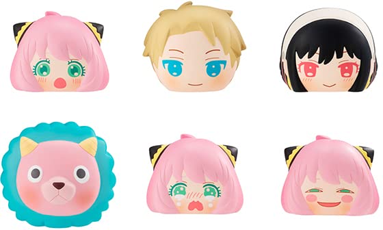 MEGAHOUSE Fukafuka Squeeze Bread Spy X Family 6Pcs Box- Japan Figure Store - #1 Bring To You The Best Japanese Goods