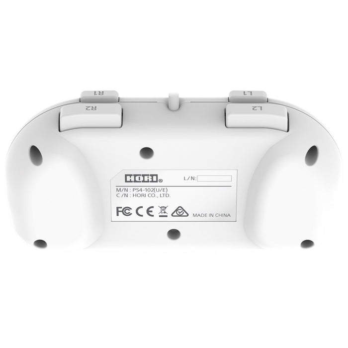 HORI Ps4 Playstation 4 Wired Controller Light White- Japan Figure Store - #1 Bring To You The Best Japanese Goods