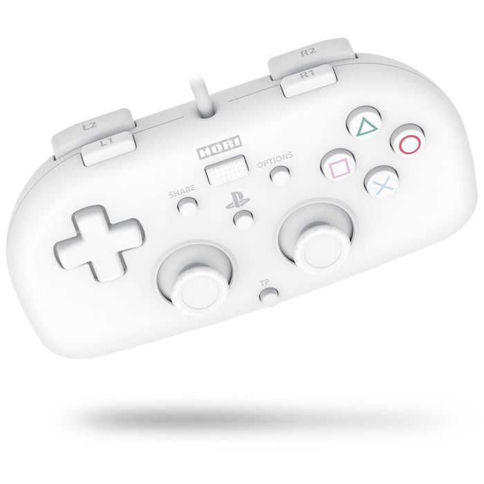 HORI Ps4 Playstation 4 Wired Controller Light White- Japan Figure Store - #1 Bring To You The Best Japanese Goods