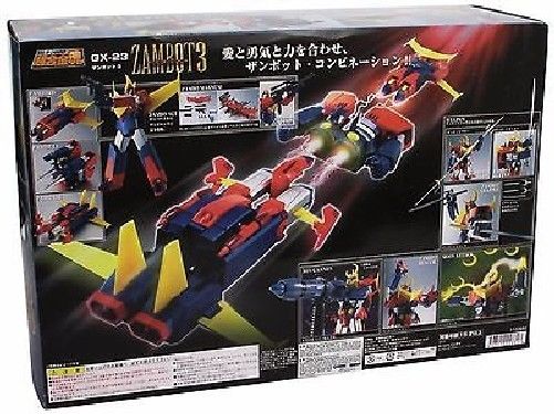 Soul Of Chogokin Gx-23 Invincible Super Man Zambot 3 Action Figure Bandai Japan- Japan Figure Store - #1 Bring To You The Best Japanese Goods