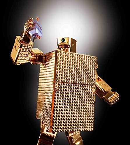 Soul Of Chogokin Gx-32g24 Gold Lightan 24k Plating Ver Action Figure Bandai- Japan Figure Store - #1 Bring To You The Best Japanese Goods