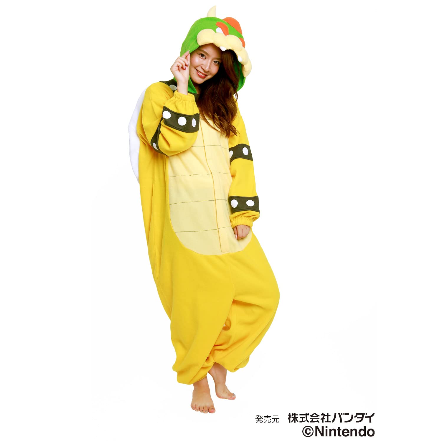 Southwark Fleece Sazac Kigurumi Super Mario Bowser Ban-068 Free Size- Japan Figure Store - #1 Bring To You The Best Japanese Goods