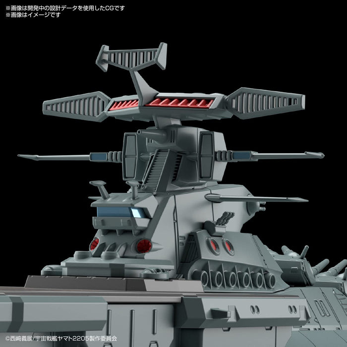 1/1000 Scale Asuka Supply Carrier Bandai Spirits Yamato 2205 Earth Defense Force Plastic Model- Japan Figure Store - #1 Bring To You The Best Japanese Goods