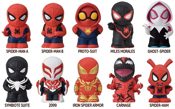 Spider-Man Soft Vinyl Puppet Mascot Box Of 10- Japan Figure Store - #1 Bring To You The Best Japanese Goods