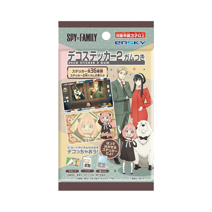 ENSKY Spy X Family Deco Sticker Vol.2 20Pcs Box- Japan Figure Store - #1 Bring To You The Best Japanese Goods