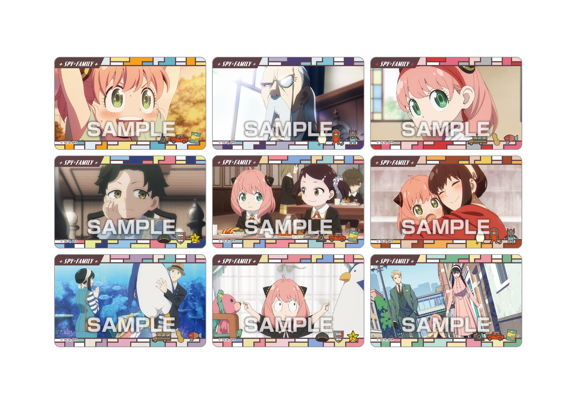 ENSKY Spy X Family Deco Sticker Vol.2 20Pcs Box- Japan Figure Store - #1 Bring To You The Best Japanese Goods