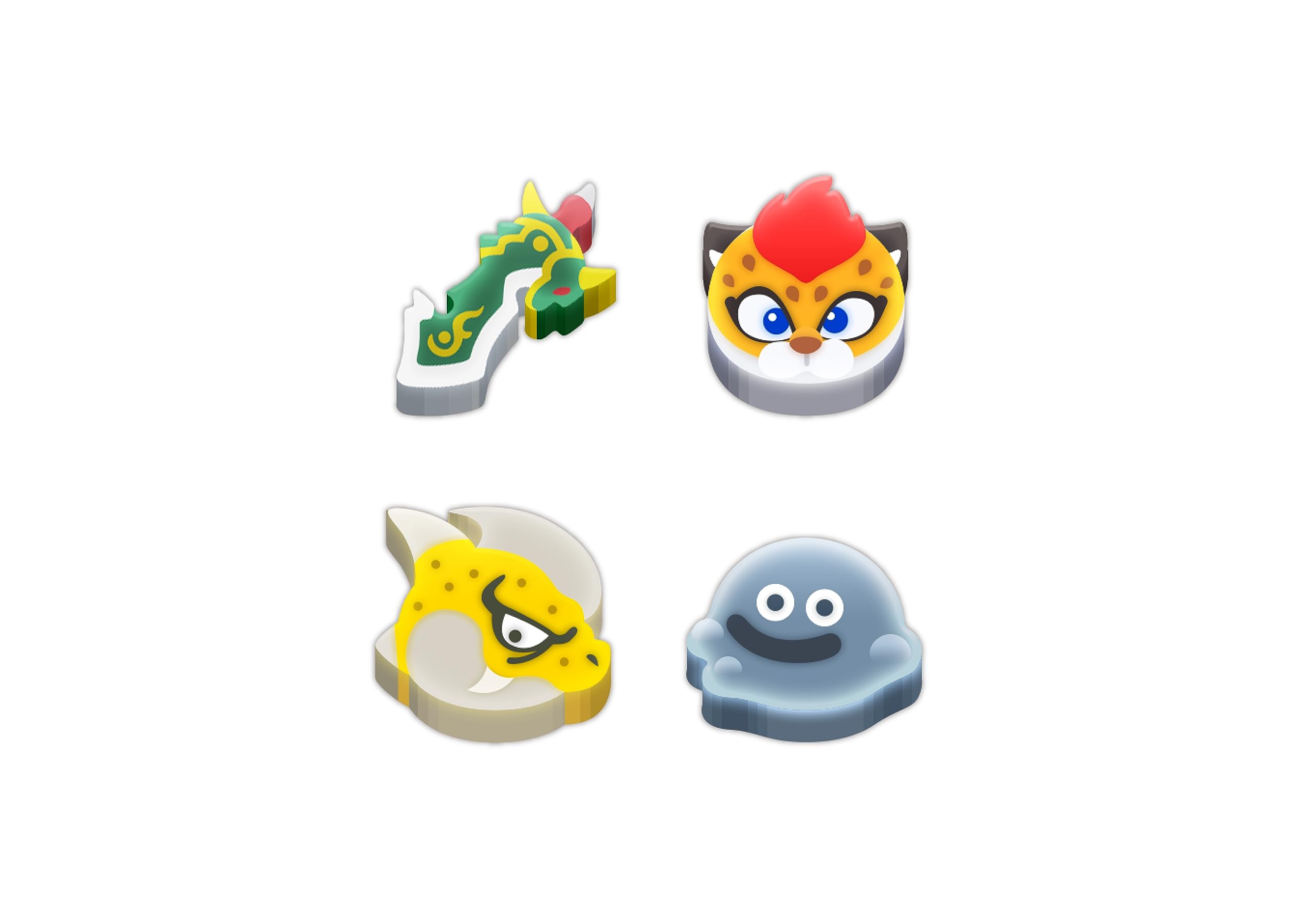 Square Enix Dragon Quest Candy Toy with 16 Pieces and 2 Gums- Japan Figure Store - #1 Bring To You The Best Japanese Goods