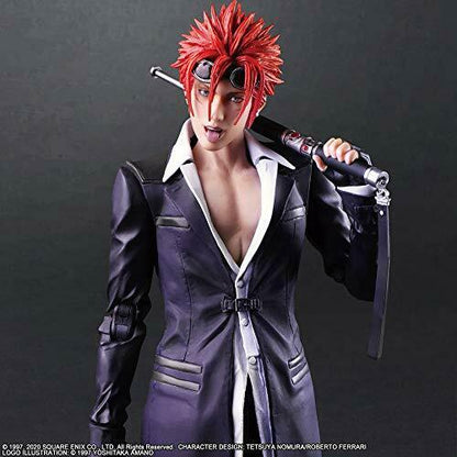 Square Enix Final Fantasy Vii Remake Play Arts Kai Reno Figure- Japan Figure Store - #1 Bring To You The Best Japanese Goods