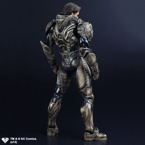 Square Enix Man Of Steel Play Arts Kai Jor-el Figure- Japan Figure Store - #1 Bring To You The Best Japanese Goods