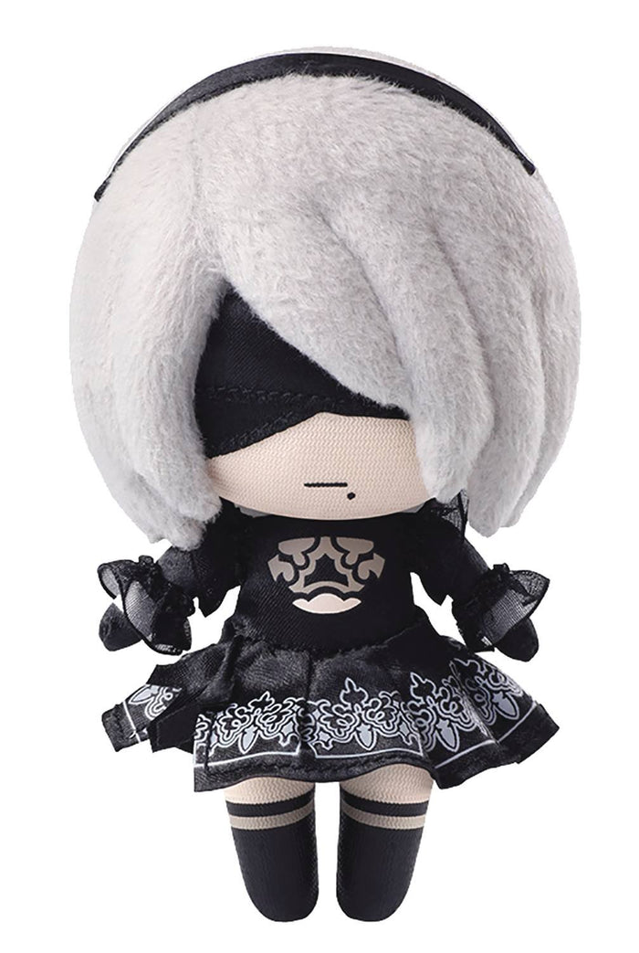 Square Enix Nier Automata 2B Yorha No.2 B Type Stuffed Toy W76xD75xH140mm- Japan Figure Store - #1 Bring To You The Best Japanese Goods