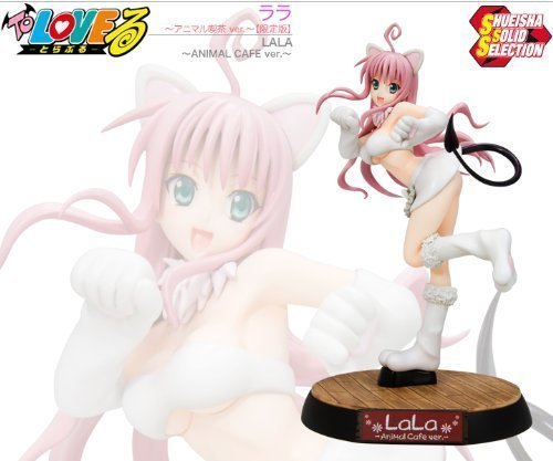 Kotobukiya To Love Ru Lala Animal Cafe Ver. Limited Edition Japan Shueisha Solid Selection- Japan Figure Store - #1 Bring To You The Best Japanese Goods