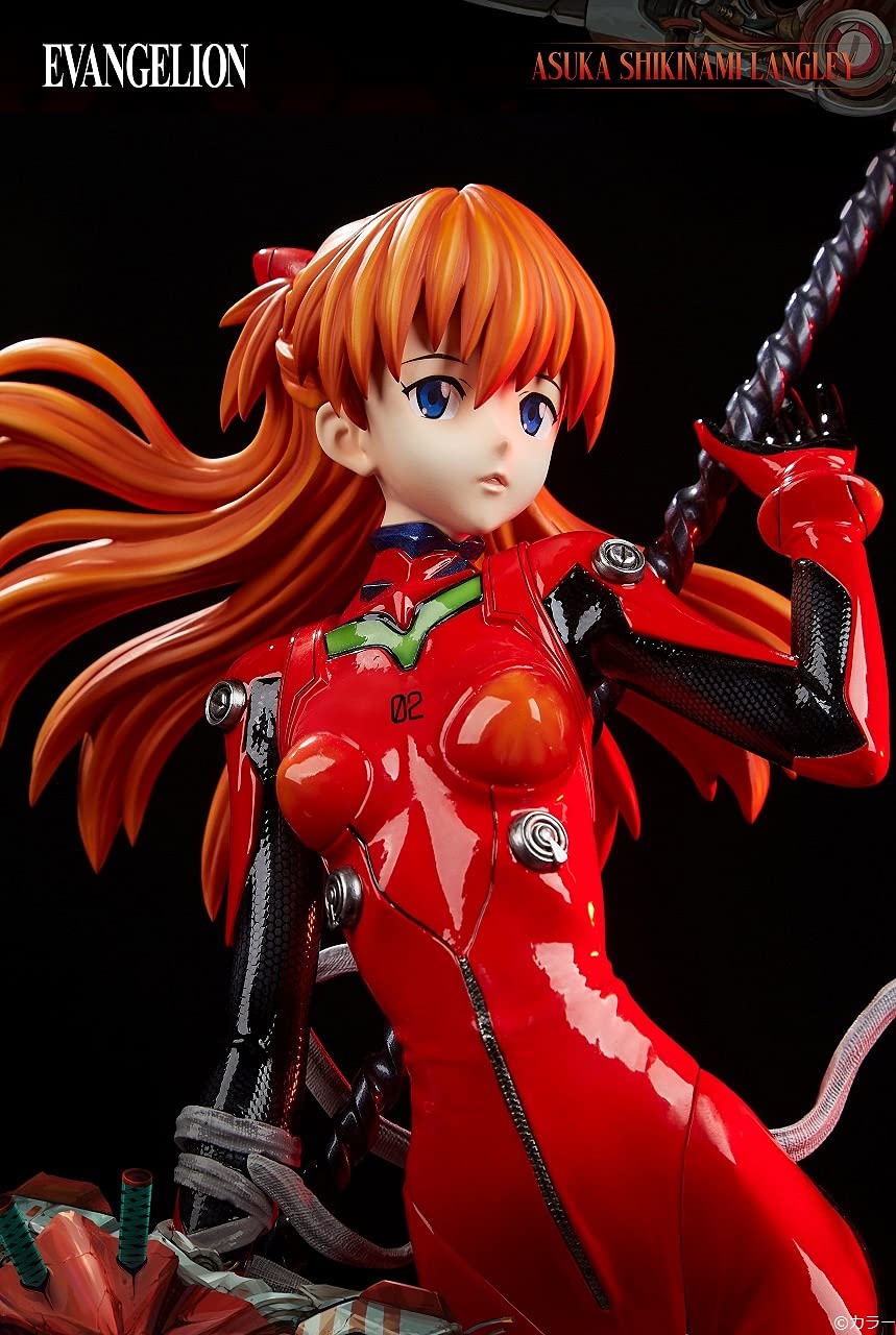 Star Space Evangelion Wonder Statue Shikinami Asuka Langley 1/4 Scale Polystone Pvc Painted Complete Figure- Japan Figure Store - #1 Bring To You The Best Japanese Goods