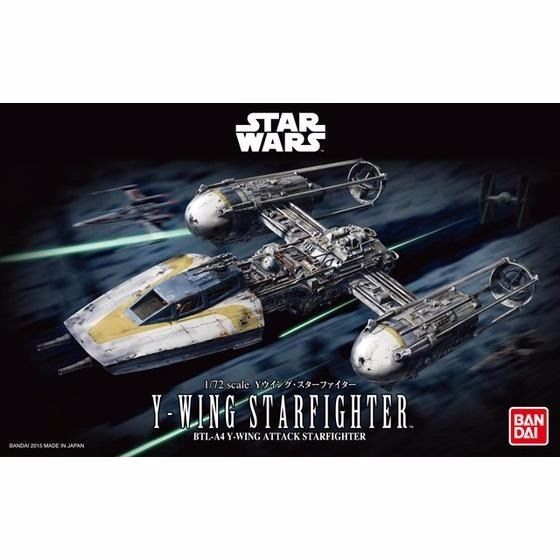 Star Wars 1/72 Y-wing Starfighter Plastic Model Kit Bandai - Japan Figure