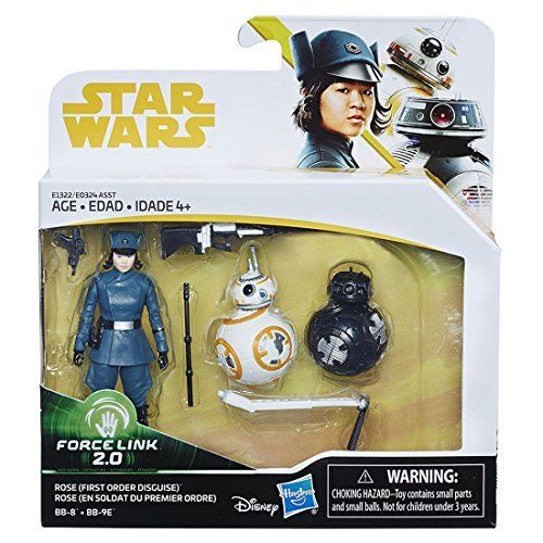 Star Wars Basic Figure Rose First Order Disguise Bb-8 Bb9e Set Takara Tomy- Japan Figure Store - #1 Bring To You The Best Japanese Goods