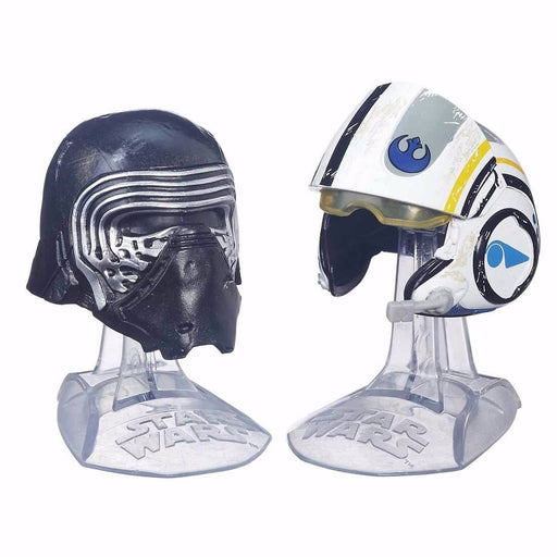 Star Wars Black Series Titanium Kylo Ren & Poe Dameron Helmet Figure Takara Tomy- Japan Figure Store - #1 Bring To You The Best Japanese Goods