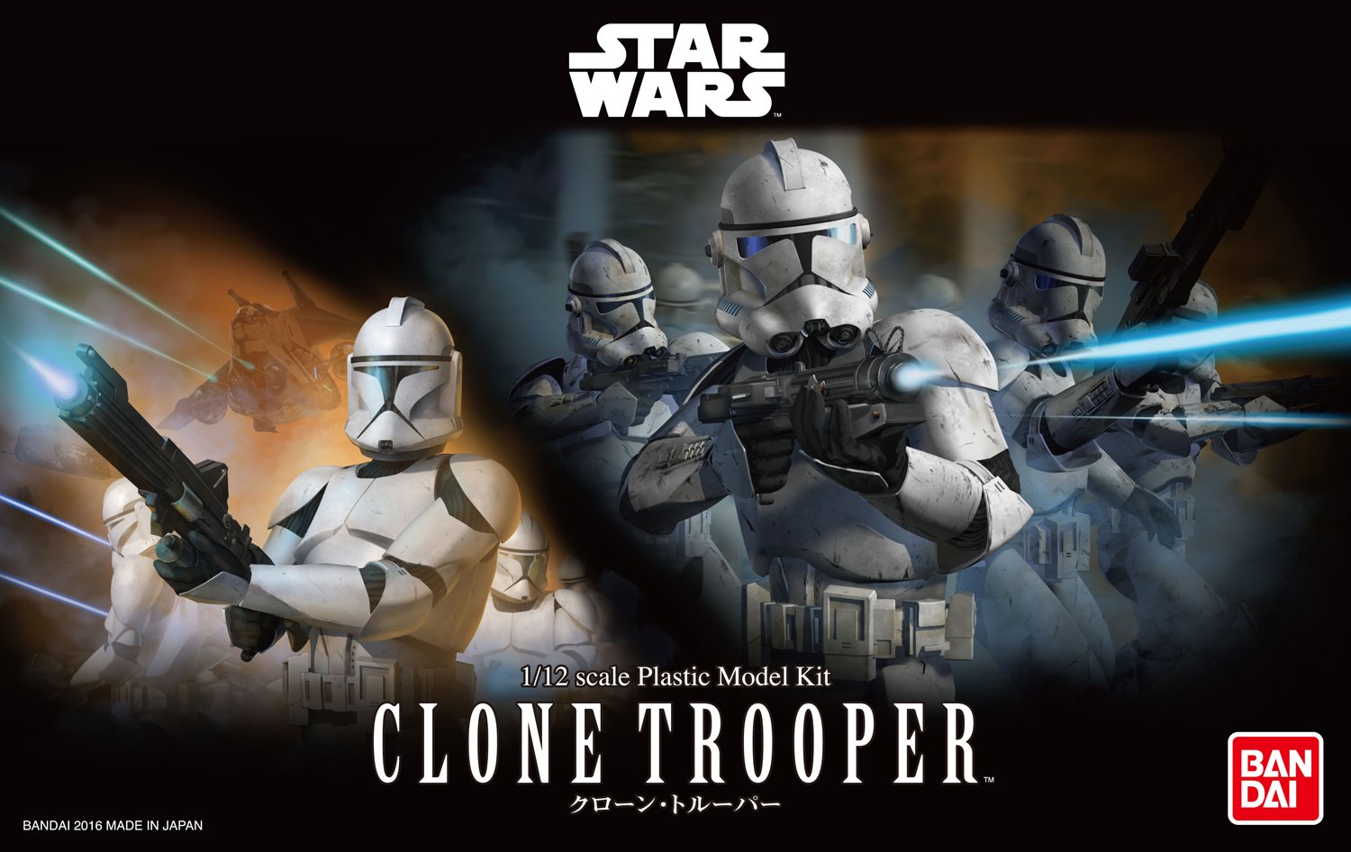 Bandai Spirits Star Wars Clone Trooper 1:12 Japan Plastic Model- Japan Figure Store - #1 Bring To You The Best Japanese Goods