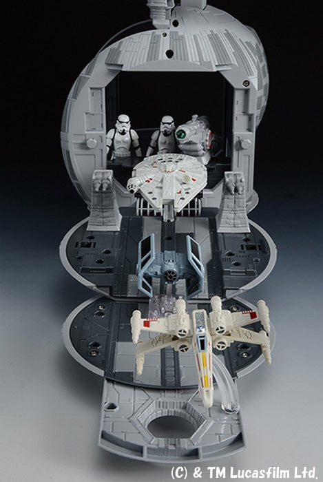Takara Tomy Star Wars Super Deformed Diorama Death Star Plastic Star Wars Models- Japan Figure Store - #1 Bring To You The Best Japanese Goods