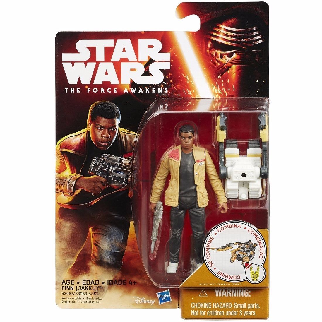 Star Wars The Force Awakens Basic Figure Finn Takara Tomy- Japan Figure Store - #1 Bring To You The Best Japanese Goods