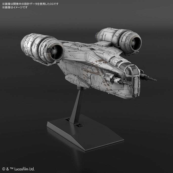 Bandai Spirits Japan Star Wars Razor Crest Plastic Model Vehicle Model- Japan Figure Store - #1 Bring To You The Best Japanese Goods