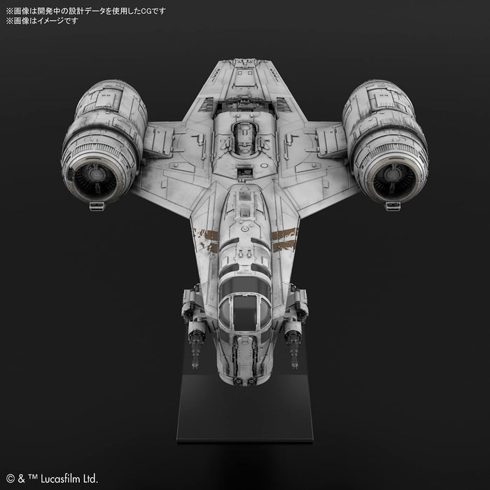 Bandai Spirits Japan Star Wars Razor Crest Plastic Model Vehicle Model- Japan Figure Store - #1 Bring To You The Best Japanese Goods