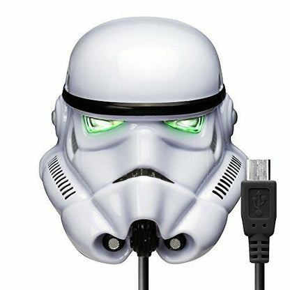 Starwars Micro Usb Connector 1.5m Ac Charger 2a Storm Trooper Pg-dac350st- Japan Figure Store - #1 Bring To You The Best Japanese Goods