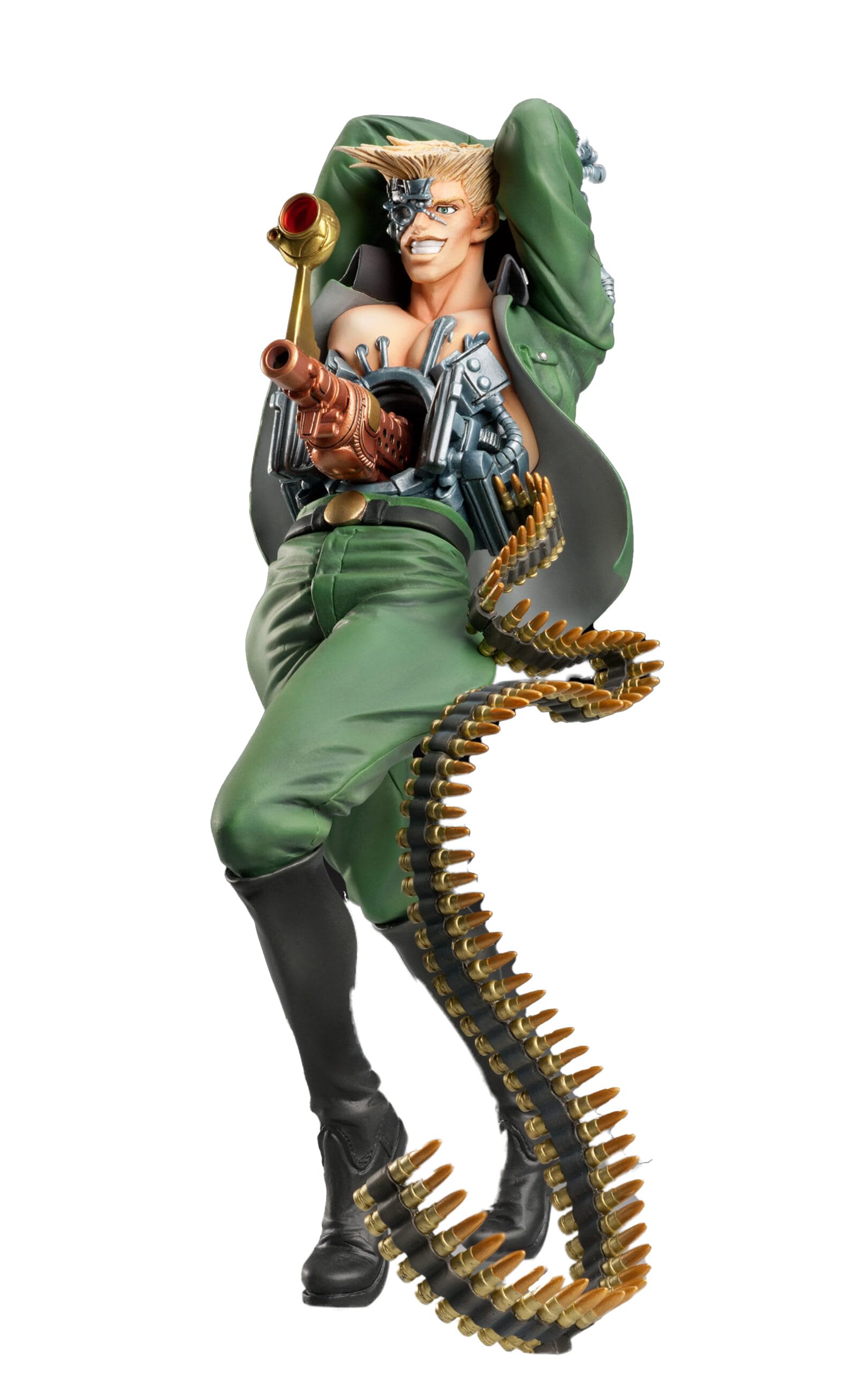 Medicos Entertainment Jojo'S Bizarre Adventure Part 2 Rudol Von Stroheim Pvc Abs Figure 180Mm- Japan Figure Store - #1 Bring To You The Best Japanese Goods