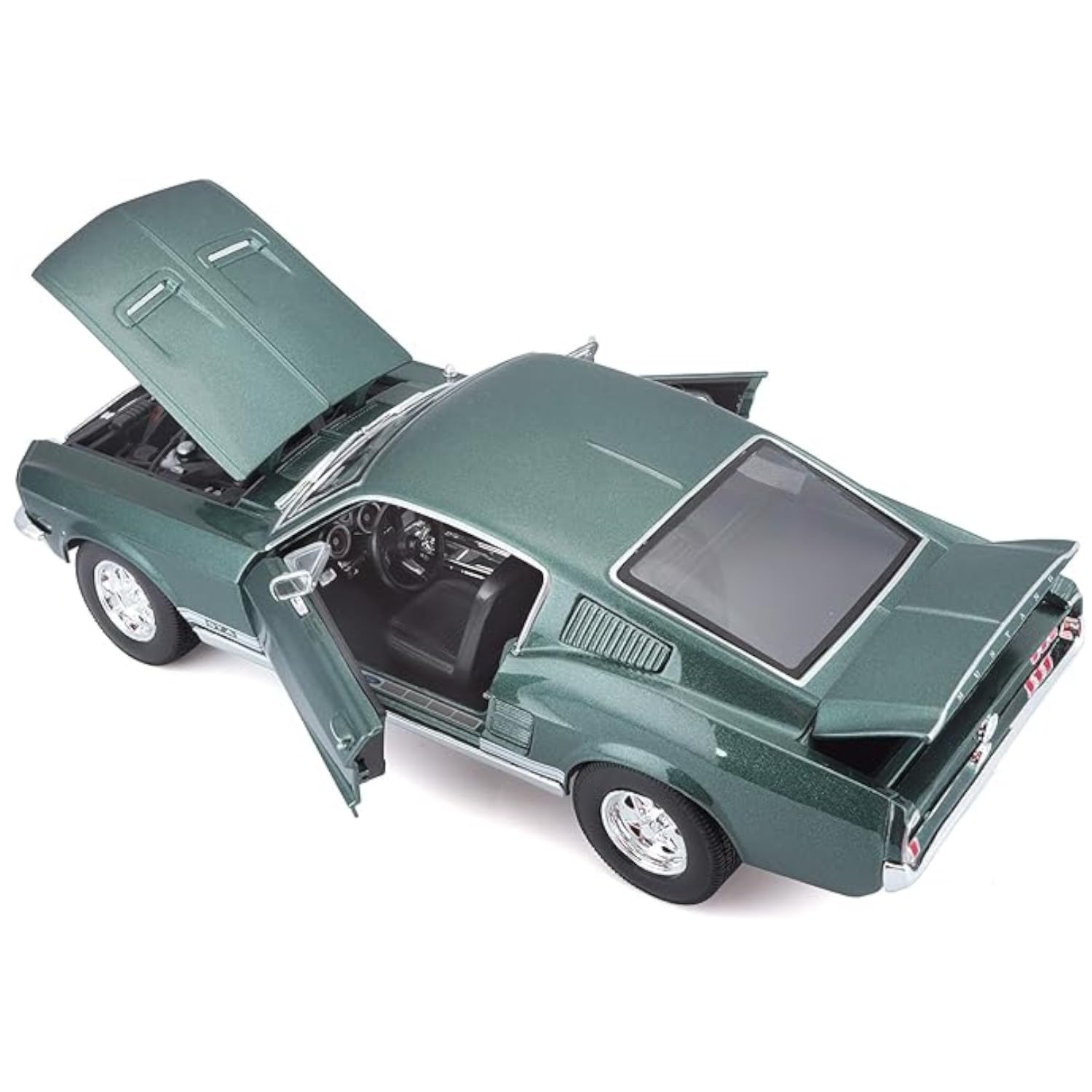 Maisto 1:18 1967 Ford Mustang GTA Fastback Bullitt Diecast Car- Japan Figure Store - #1 Bring To You The Best Japanese Goods