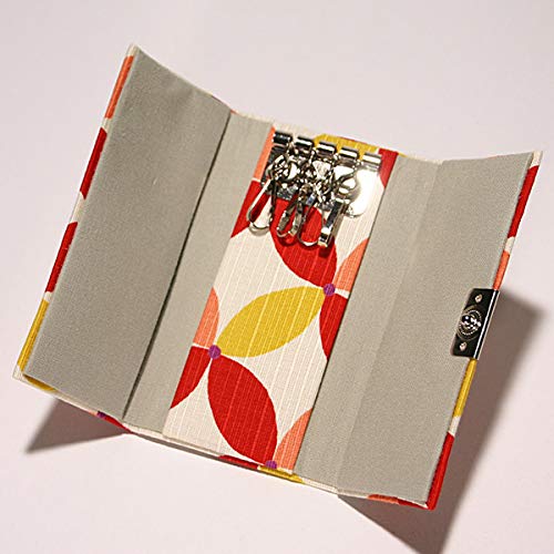 Jhands Japan Key Case Cloisonne Red White - Stylish Design- Japan Figure Store - #1 Bring To You The Best Japanese Goods