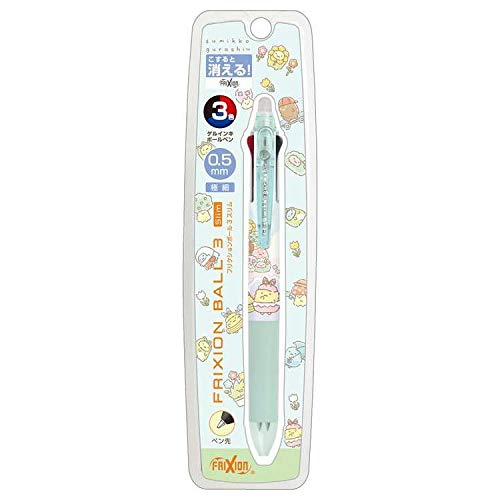 SAN-X Sumikko Gurashi Friction Ballpoint Pen Slim 3 Color 0.5Mm Green- Japan Figure Store - #1 Bring To You The Best Japanese Goods