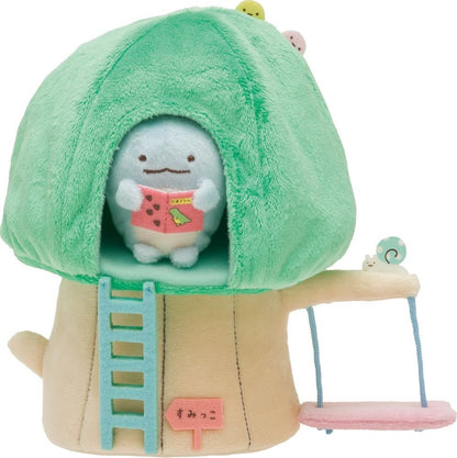SAN-X Plush Doll Sumikko Gurashi Tree House Scene Tjn- Japan Figure Store - #1 Bring To You The Best Japanese Goods