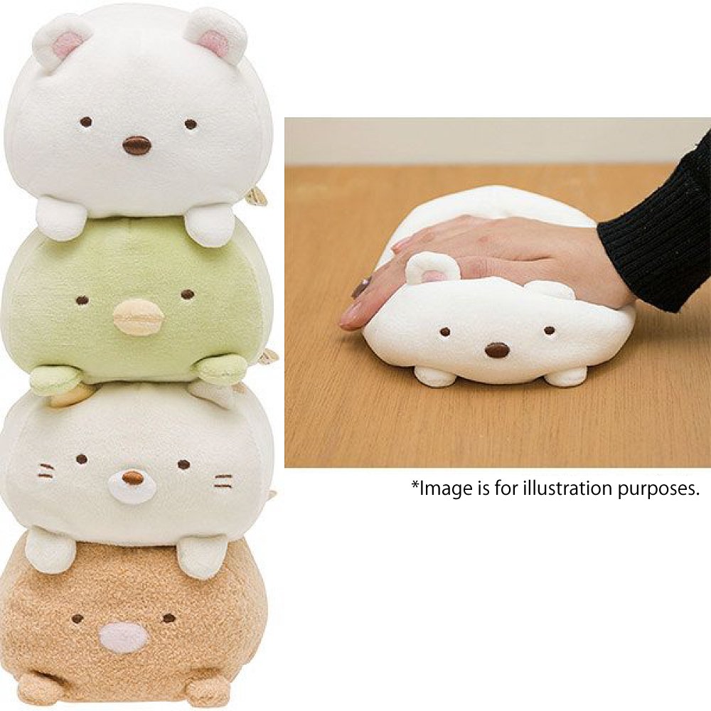 Plush Doll Sumikko Gurashi Super Squishy Doll Mx Crumbed Prawn Tail- Japan Figure Store - #1 Bring To You The Best Japanese Goods