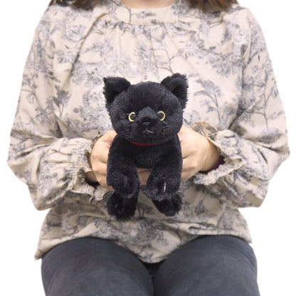 Sun Lemon Knee Cat Plush Ss Bk- Japan Figure Store - #1 Bring To You The Best Japanese Goods