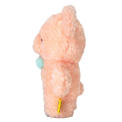 SUNLEMON Plush Doll Fluffy Tatton Bear Pink S- Japan Figure Store - #1 Bring To You The Best Japanese Goods