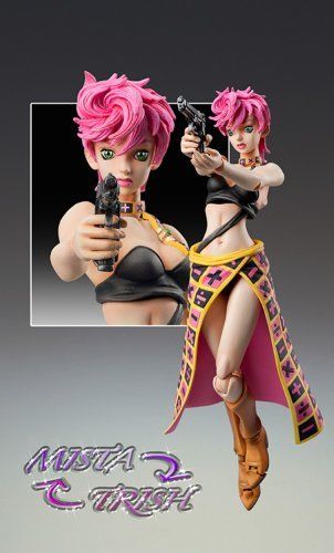 Super Action Statue 54 Trish Una Hirohiko Araki Specify Color Ver.- Japan Figure Store - #1 Bring To You The Best Japanese Goods