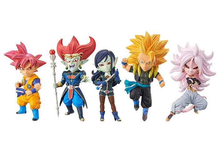 Banpresto Super Dragon Ball Heroes World Collectable Figure Vol.6 Set Of 5 - Japan- Japan Figure Store - #1 Bring To You The Best Japanese Goods