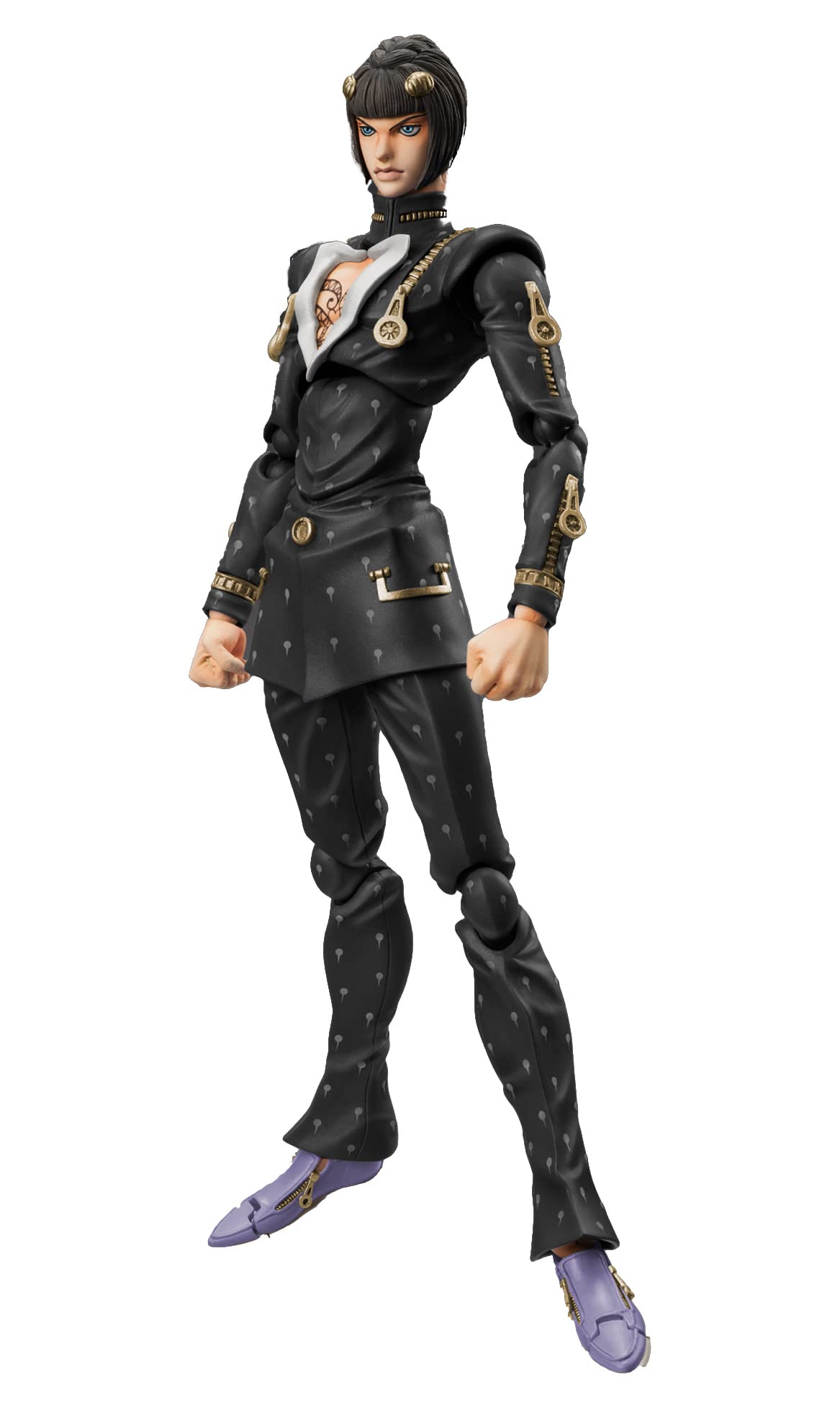 Medicos Jojo Bizarre Adventure Part 5 Brono Bucciarati Ver.Black 150Mm Pvc Abs Nylon Action Figure Japan- Japan Figure Store - #1 Bring To You The Best Japanese Goods