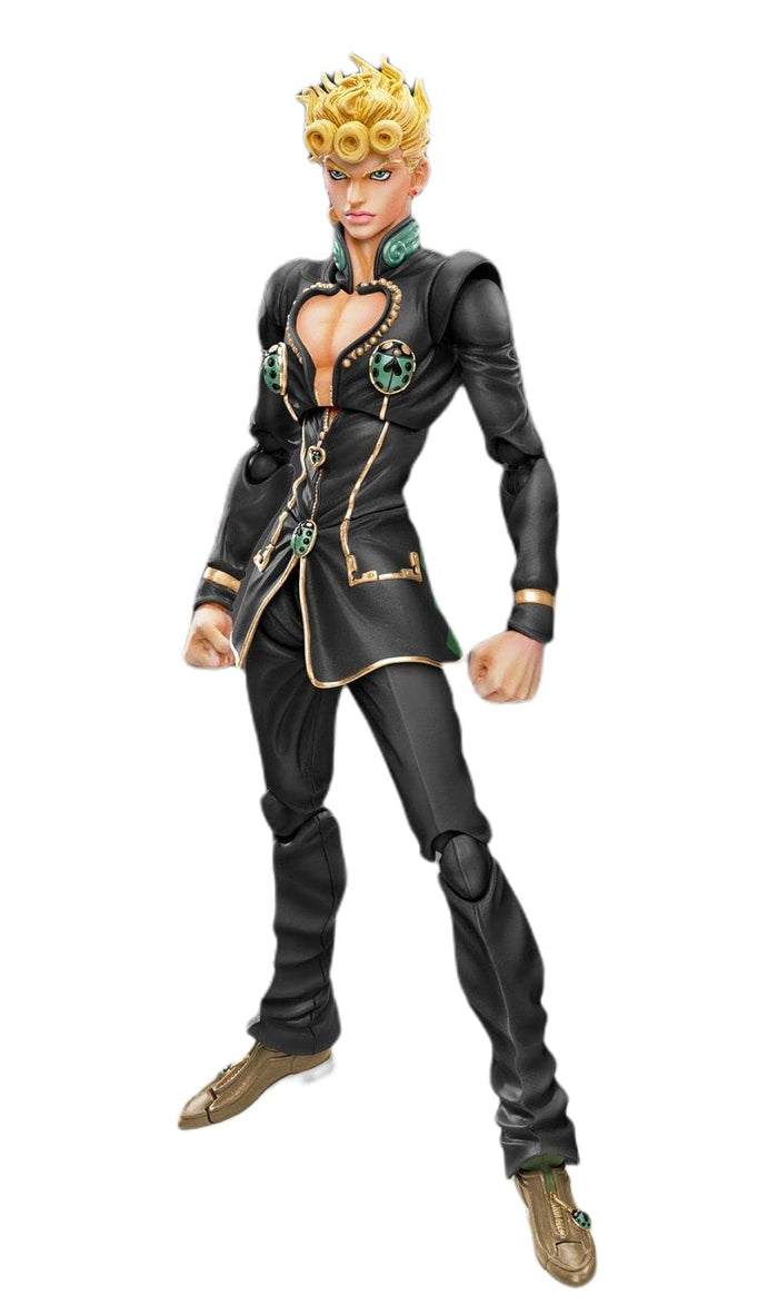MEDICOS Super Action Statue Giorno Giovanna Ver. Black Figure Jojo'S Bizarre Adventure: Golden Wind- Japan Figure Store - #1 Bring To You The Best Japanese Goods