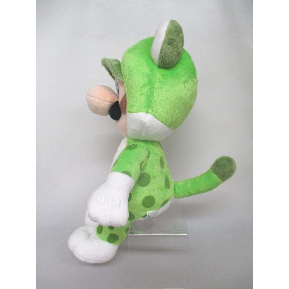 SAN-EI Super Mario 3D World Plush Doll Cat Luigi M- Japan Figure Store - #1 Bring To You The Best Japanese Goods