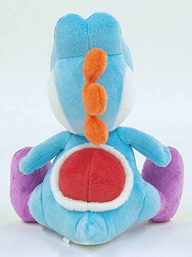Super Mario All Star Collection Plush Light Blue Yoshi S- Japan Figure Store - #1 Bring To You The Best Japanese Goods