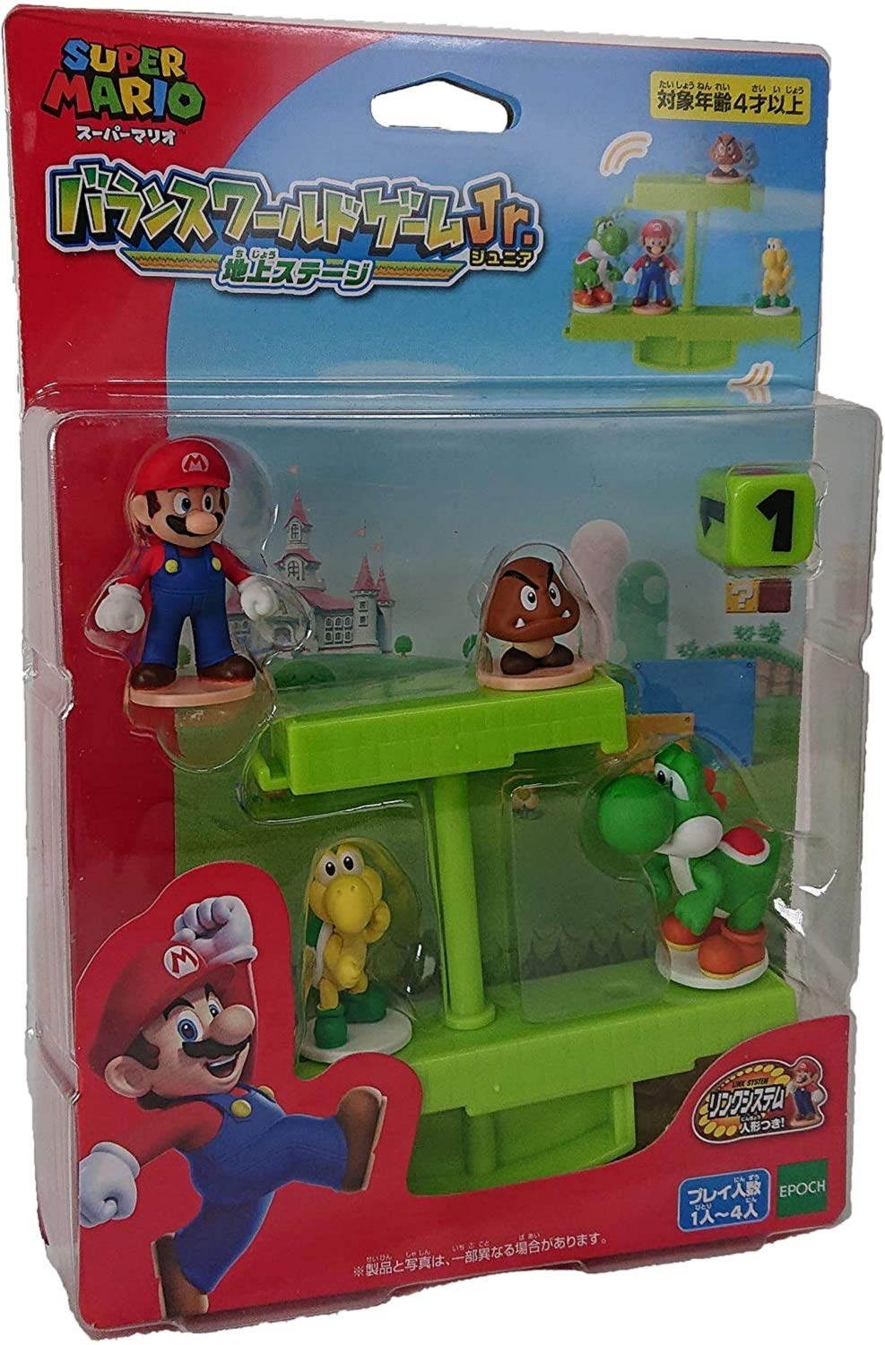EPOCH Super Mario Balance World Game Jr. Ground Stage- Japan Figure Store - #1 Bring To You The Best Japanese Goods