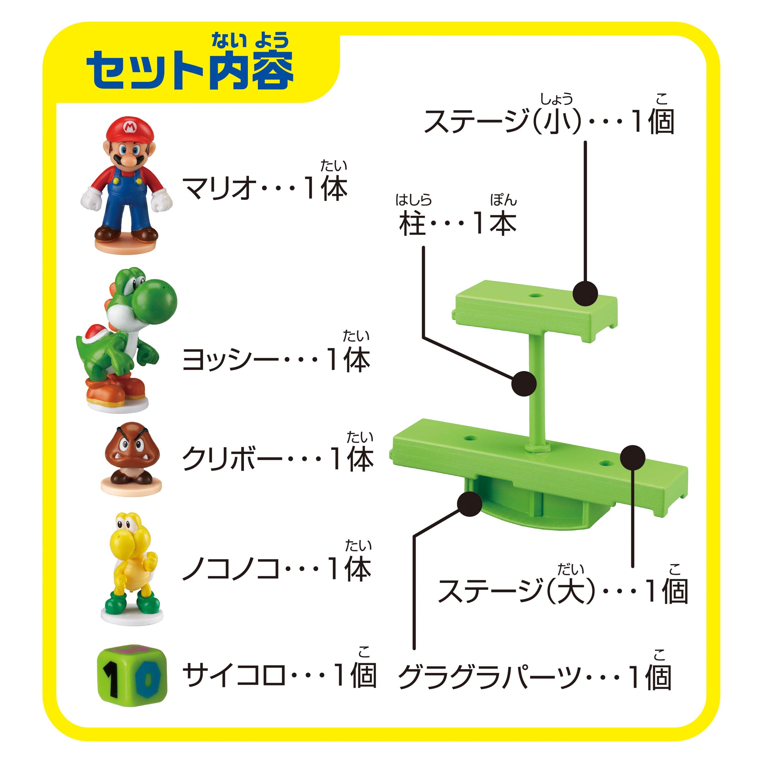 EPOCH Super Mario Balance World Game Jr. Ground Stage- Japan Figure Store - #1 Bring To You The Best Japanese Goods