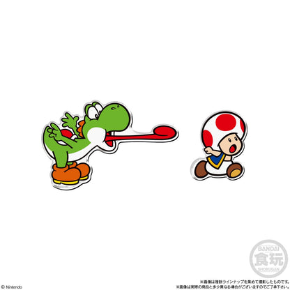 Bandai Super Mario Chara Magnets 14Pc Japan Candy Toy Chewing Gum- Japan Figure Store - #1 Bring To You The Best Japanese Goods