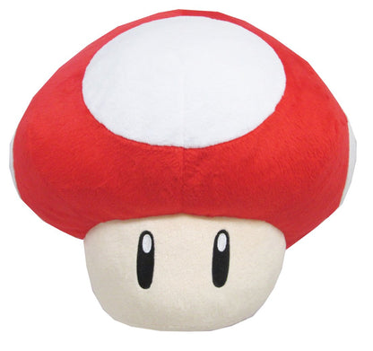 Super Mario Item Cushion (Super Mushroom)- Japan Figure Store - #1 Bring To You The Best Japanese Goods