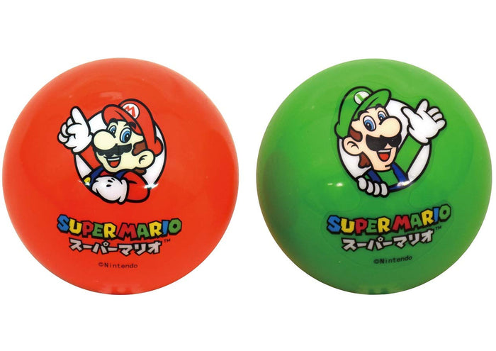 ISHIKAWA TOY Super Mario No.3 Size Ball Mario & Luigi- Japan Figure Store - #1 Bring To You The Best Japanese Goods