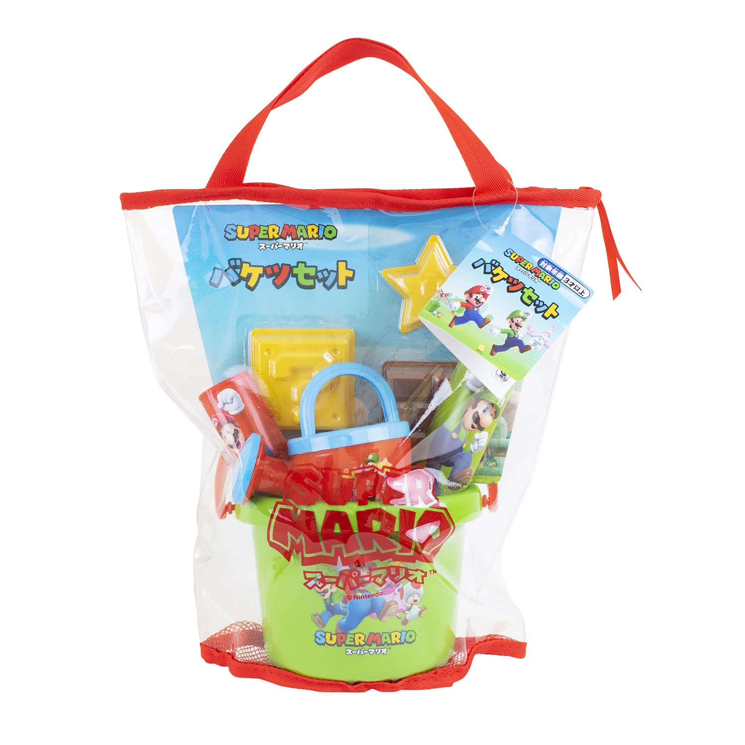 Maruka Super Mario Bucket Set Japan 191170- Japan Figure Store - #1 Bring To You The Best Japanese Goods